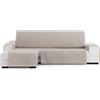ECOMMERC3 | Copridivano Chaiselong Normale Sinistra Universale e Versatile - Copridivano Chaiselongue Colore Lino, protezione facile da applicare per schienale, seduta e bracci