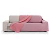 ECOMMERC3 | Foulard reversibile 260 x 270 in tessuto jacquard - Foulard rosso morbido, traspirante e versatile per divano o letto