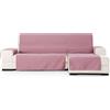 ECOMMERC3 | Copridivano Chaiselong Normale Destra Universale e Versatile - Copridivano Chaiselongue Colore Rosso, protezione facile da posizionare per schienale, seduta e bracci