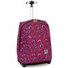 Invicta, Trolley 2 in 1 con Spallacci Per Uso Zaino Unisex - Bambine e Ragazze, Scuola Elementare e Media, Water Resistant, Rosa (Raspberry)