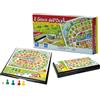 Generic Gioco dell'Oca per Bambini Gioco dell Oca Da Tavolo Valigetta Tabellone di Gioco Richiudibile Gioco da Tavolo di Società per tutta la Famiglia