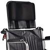 Mybow Sedia a rotelle Poggiatesta Supporto per collo Imbottitura testa Cuscino portatile e regolabile per 16-20 Accessori viaggio universale sedie a rotelle per adulti (nero)