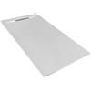 Bagnoexpert Piatto doccia 70x140 h.2 8 in marmoresina bianco Vilnius