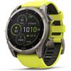 GARMIN FENIX 8 Sapphire Solar 51mm Titanium Amp Yellow art 010-02907-21