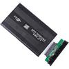 Generico ESTERNO PER BOX 2,5 HARD SATA DISK INTERNO CASE BOX 2,5 HD HDD IN ALLUMINIO USo