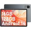 Blackview Tab60 WiFi Tablet Android 15, 12GB+128GB(TF 2TB) Tavoletta Octa-core WiFi 6, Tablet 10 Pollici Gemini AI 8MP+5MP Widevine L1, Bluetooth 5.2, GMS, Modalità PC Multi-finestra