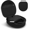 TUNYINSH Custodia Rigida per Cuffie Apple Airpods Max, Case Cover Portatile per Cuffie con Tasche in Rete per Accessori per Cuffie (nero)