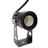 VR VETRINEINRETE Vetrineinrete® Faretto a led cob nero per esterno 3,5 watt con staffa orientabile da soffitto o parete a luce naturale 4000k 360 lumen IP65