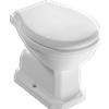 CERAMICA GLOBO - PAESTUM wc a terra 57x37 bianco lucido - PA001BI