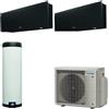 Daikin Multi+ 9+18+120 LT FTXJ25AB FTXJ50AB EKHWET120BV3 4MWXM52A Dual Trial Quadri Split Bluevolution R-32
