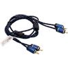 REDLINE Cavo audio RCA con connettore dorato, 1,5 metri