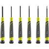 RYOBI - Set di 6 cacciaviti di precisione a testa magnetica - RHSDSPC6