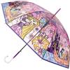Disney Ombrello Disney in vetro colorato Raperonzolo lunghezza 23,6 pollici aggrovig...
