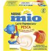 NESTLÉ MIO Merenda al Latte Fermentato Pesca, 4 Vasetti da 100g (400g)