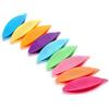 Atyhao Navette Chiacchierino da 9 Pezzi, Strumento Artigianale Colorato per Maglieria a Mano Fai-da-te, Realizzato in Plastica Resistente