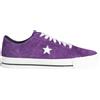 CONVERSE ONE STAR PRO OX NIGHT PURPLE/EGRET/BLACK - Sneakers
