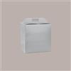 LUCGEL 10 Pz Scatola per Confezione Regalo Natale Porta Panettone Bottiglia Valigetta Piccola Cartoncino grafica Skin Argento 280x200H350mm