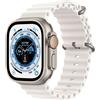 Apple Watch Ultra, 49mm Cassa in Titanio Cinturino White GPS + Cell