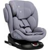 Kikka Boo KIKKABOO Seggiolino Auto i-Size con Isofix 40 - 150 cm i-Felix Light Grey Girevole 360°