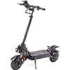 Halo Knight T108 Scooter elettrico con pneumatici da strada da 10 pollici, motore da 1000W*2