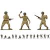 Airfix Set di Figure Modello A02711V Paracadutisti statunitensi della Seconda Guerra Mondiale, Accessori per Kit di Costruzione di Modelli, Kit di Modelli in plastica per Adulti e Bambini 8+