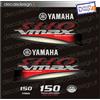 Adesivi motore marino fuoribordo Yamaha 150 cv four stroke Vmax SHO stickers