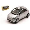 New per FIAT NUOVA 500 2007 SILVER 1:43 - New Ray - Auto Stradali - Die Cast - Modellismo