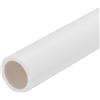 QUARKZMAN Tubo PVC 15,4mm(5/8) ID 20mm OD 350mm Bianco Alta Resistenza Tubo Rigido Rotondo in PVC Tondo per Tubo Acqua Artigianato Cavo Manicotto