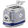 Ariete 155 Tostapane Capri, 810W, 2 fette, 6 livelli di doratura, Vassoio raccogli briciole, Funzione defrost, Espulsione automatica