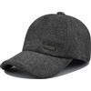 Clakllie Uomo Cappellino da Baseball with Ear Flap Berretto da Baseball Regolabile Cappello con Visiera, Casuale Visiera Sport Baseball cap Cappello per Ciclismo,Pesca,Tennis,Corsa Autunno/Invernali