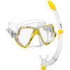 Mares 411745 Set Maschera e Snorkel, Unisex - Adulto, Riflesso Giallo, Taglia Unica