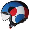 Nolan Casco Moto Jet Nolan N21 06 BICROMO 345 Nero Blu Rosso