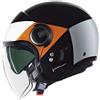 Nolan Casco Moto Jet Nolan N21 VISOR 06 ONIRICO 345 Nero Bianco Ar