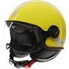 Momo design Casco Moto Jet Momo Design FGTR CLASSIC Candy Giallo Bianco