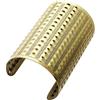 W WIDMANN MILANO Party Fashion - Bracciale in bronzo con rivetti, bracciale, bigiotteria, accessorio per costume egiziano, supereroina, Cleopatra, costume romano
