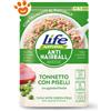 Life Natural Cat Anti-Hairball Tonnetto Con Piselli - Bustina Da 70 Gr