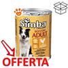 Monge Simba Dog Adult Pollo e Tacchino - Lattina Da 1230 Gr - CONFEZIONE RISPARMIO