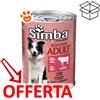 Monge Simba Dog Adult Manzo - Lattina Da 1230 Gr - CONFEZIONE RISPARMIO
