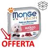 Monge Dog Fresh Adult Manzo - Vaschetta Da 100 Gr - CONFEZIONE RISPARMIO