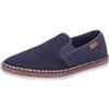Rieker Uomo Mocassini B5265, Uomini Pantofole,Pantofola,Scarpe da College,Scarpe Business,Blu (Blau / 14),44 EU / 9.5 UK
