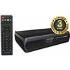 NEW DIGITAL Decoder DVB-T2 265 HD HEVC H265 10 BIT, Alta definizione, HDMI, USB con funzione media center, Dolby Sound, SCART