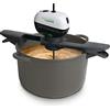 Innoliving Mescolatore Automatico INN-785 Mescolone, Miscelatore da cucina a Batteria Regolabile, Senza Fili, Facile da Pulire