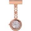 UKCOCO Orologio da taschino per , orologio da taschino, orologio da , orologio al quarzo, orologio da polso, per medico, donna, di studente, oro rosa., 8.5X3CM