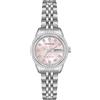 Armitron Orologio da polso da Donna, 75/2475, impreziosito da veri cristalli, funzione datario, Argento