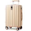 Hanke, trolley per bagaglio a mano e da stiva con ruote e chiusura TSA, leggeri, in policarbonato rigido, da 35,56 cm, 40,64 cm, 50,8 cm, 61 cm e 73,66 cm, Underseat 14-Inch