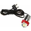 Bertoni S.r.l. Lampadina Rossa con Cablaggio 3.5 Volt
