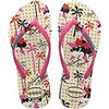 Havaianas Slim Disney Cool, Infradito Bambina, Multicolore (Flusso Bianco/Rosa), 27/28 EU