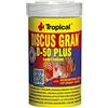 TROPICAL DISCUS GRAN D-50 PLUS 100ml / 44g - Mangime granulare per intensificare i colori dei discus