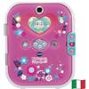 VTech KidiSecrets Selfie Music 2.0, Diario Segreto Interattivo per Bambini con Doppia Fotocamera e MP3, Diario Elettronico con Schermo a Colori e Tastiera, Lingua Italiana, Batterie Incluse, 6-12 Anni