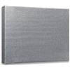 Arte & Arte 7833.0 Telaio con Tela per Pittori, Legno di Abete, Argento Metallico, 60 x 40 x 3.5 cm, Made in Italy